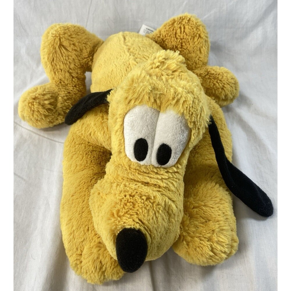 Disney Parks Pluto Plush Stuffed Animal Dog 15” Floppy Authentic Disneyland